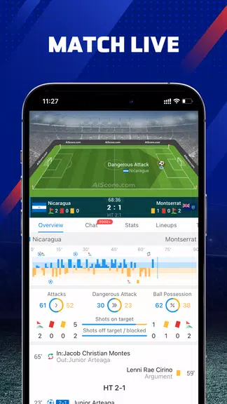 AiScore - Live Sports Scores Screenshot 1