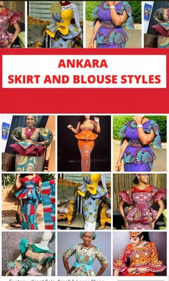 Ankara Skirt & Blouse Styles Screenshot 1 