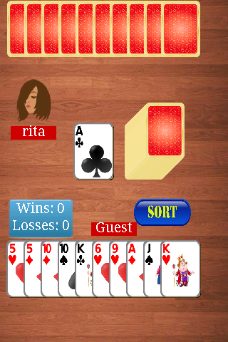 Rummy Free by Your Games Screenshot 1