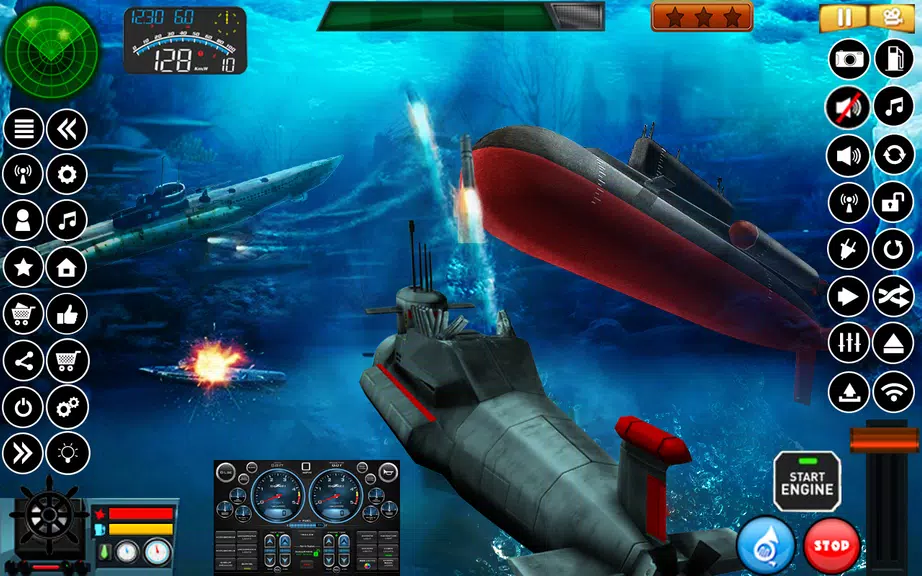 Submarine Navy Warships battle Screenshot 1