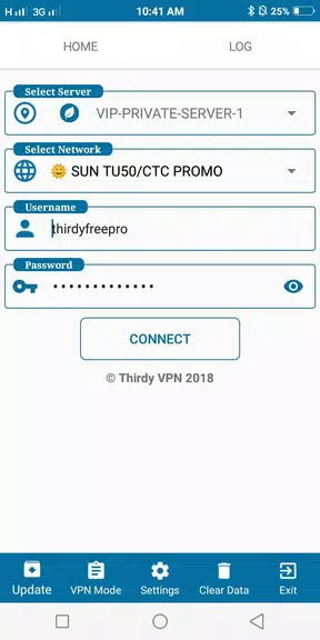 Thirdy SSH+SSL VPN Screenshot 1