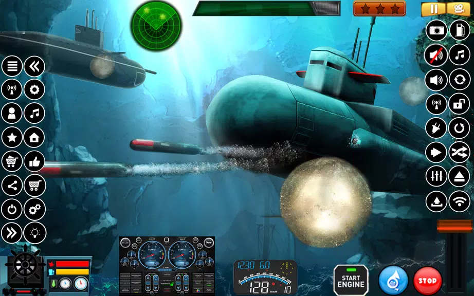 Submarine Navy Warships battle Screenshot 2