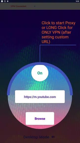 Free VPN/Proxy Browser for YouTube/etc - South VPN Screenshot 3