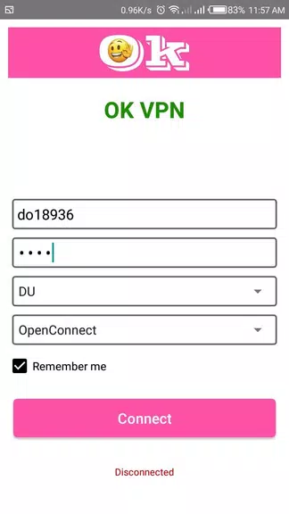 OK VPN - One Click Connect Screenshot 3