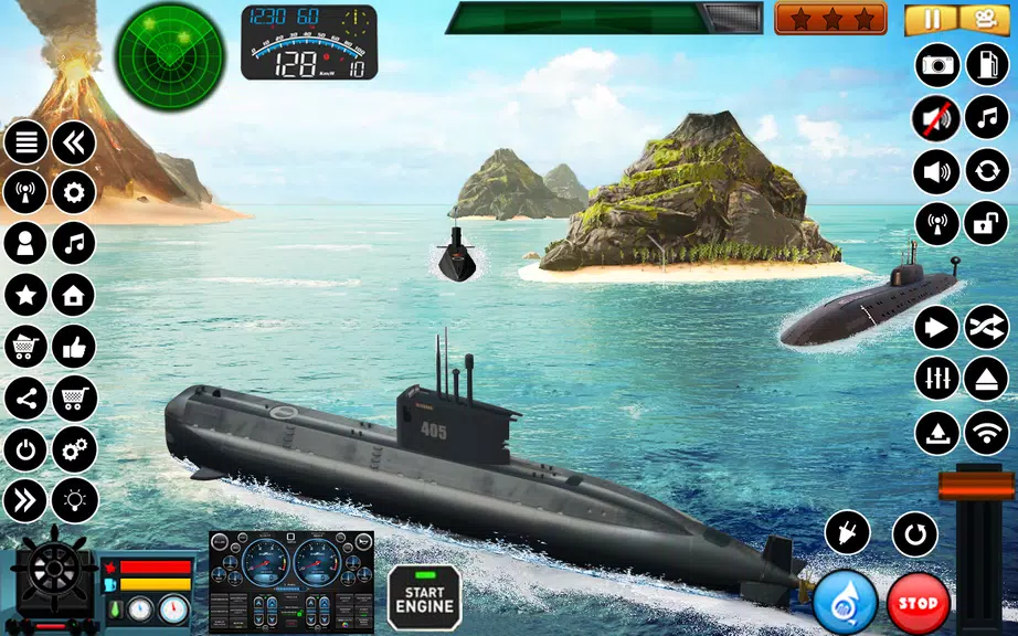 Submarine Navy Warships battle Screenshot 3