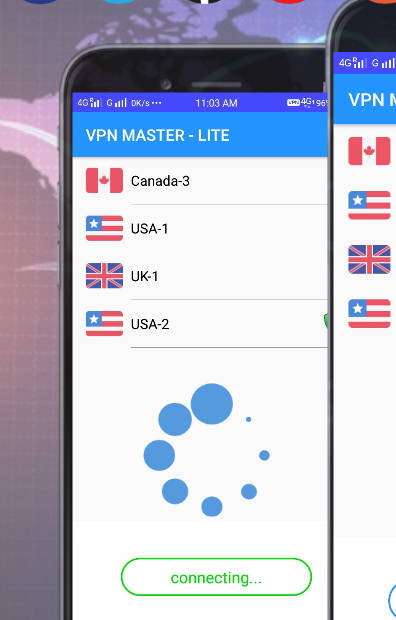 VPN MASTER - LITE Screenshot 3 