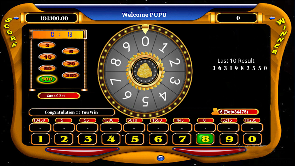 Roulette Mini Online Casino Screenshot 1