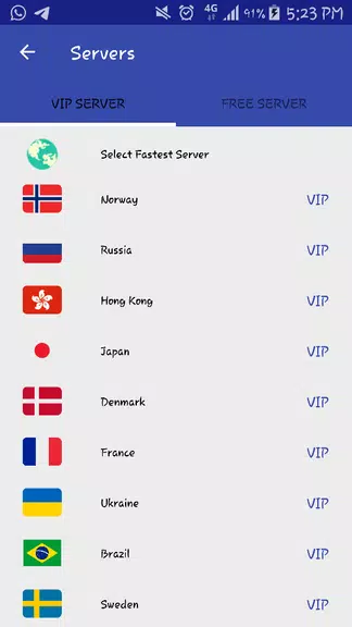 Zenda VPN Free Unlimited  VIP / Free VPN IP 2019 Screenshot 4