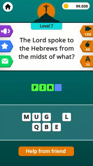 Bible Word Puzzle Trivia Games Screenshot 3