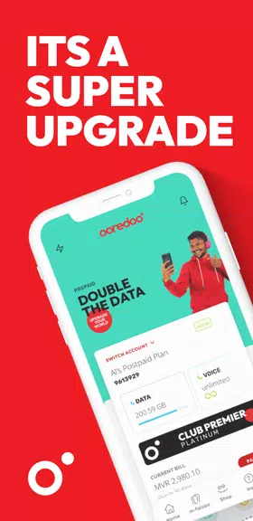 Ooredoo SuperApp: Do it all! Screenshot 1