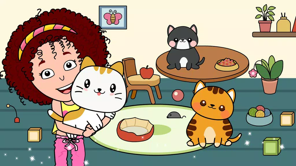 My Cat Town - Tizi Pet Games Screenshot 2