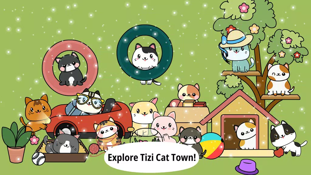 My Cat Town - Tizi Pet Games Screenshot 1