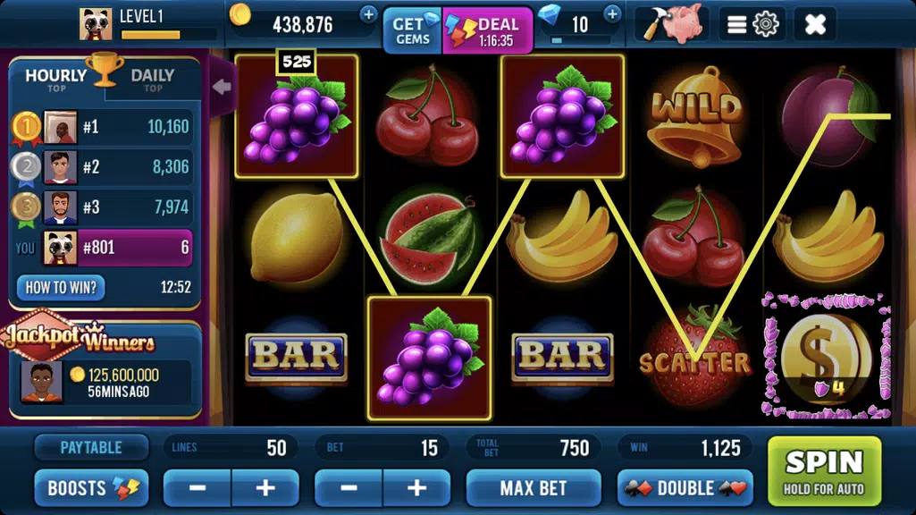 Classic 777 Slot Machine Screenshot 3