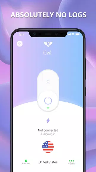 Owl VPN: Secure and Fast Screenshot 1 