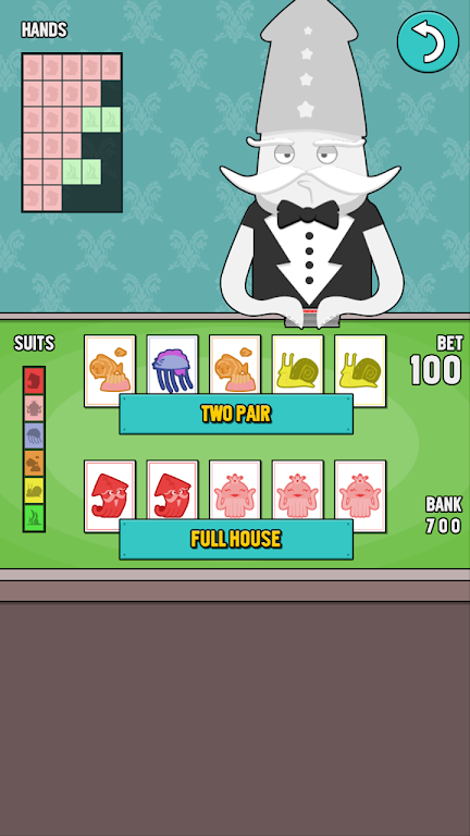 Squid Poker Deluxe Screenshot 1 