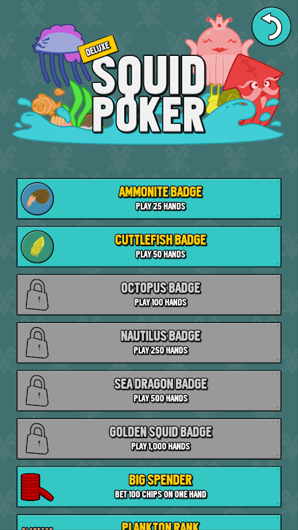 Squid Poker Deluxe Screenshot 3 