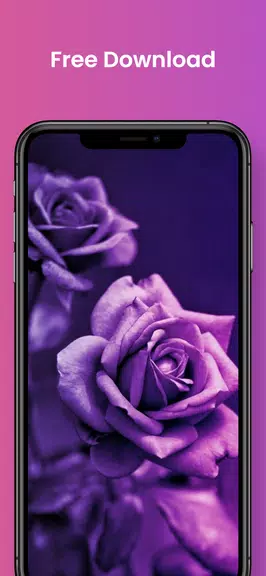 Aesthetic Purple Wallpaper Screenshot 2 