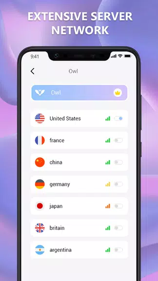 Owl VPN: Secure and Fast Screenshot 3 