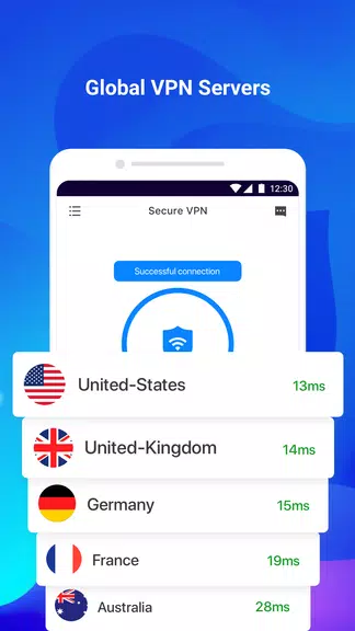 Fast VPN Secure: Fast, Free & Unlimited Proxy Screenshot 4 