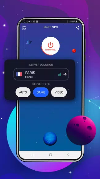 Free VPN Mars VPN: Fast Secure Screenshot 4