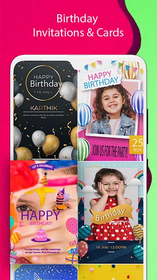 Happy Birthday Photo Frames Screenshot 2