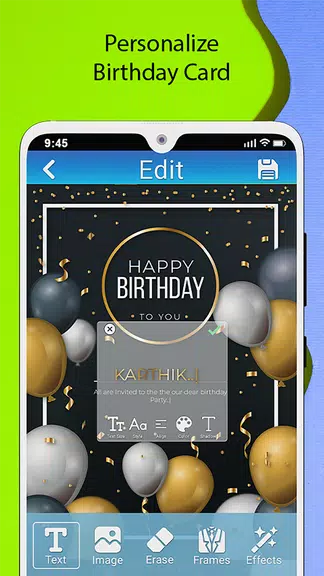 Happy Birthday Photo Frames Screenshot 4