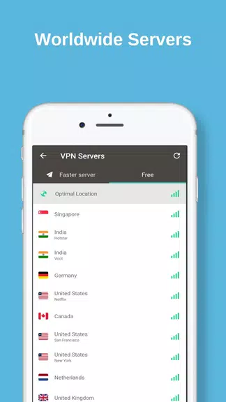 Super VPN - free unlimited & security VPN Proxy Screenshot 2