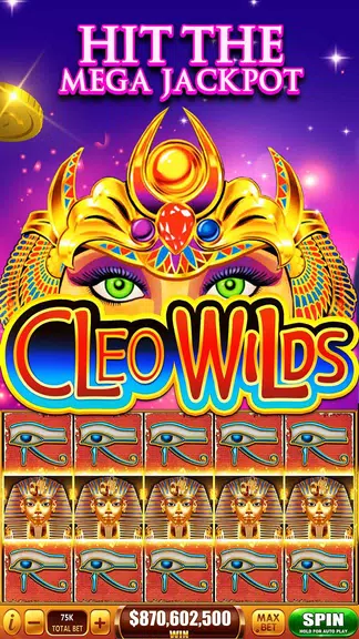 Slots! Cleo Wilds Slot Machines & Casino Games Screenshot 3 