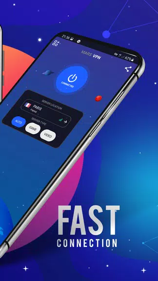 Free VPN Mars VPN: Fast Secure Screenshot 2