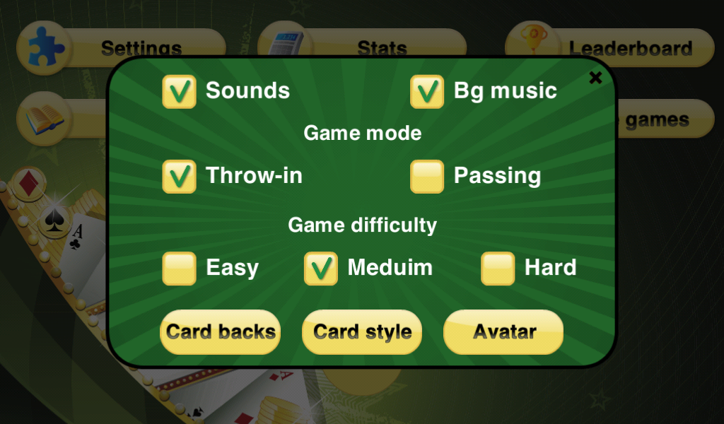 Durak Cards Game Screenshot 2