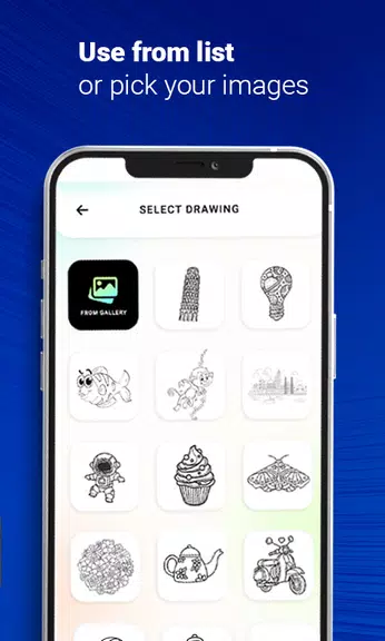 Draw : Trace & Sketch Screenshot 4 