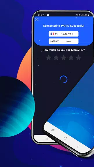 Free VPN Mars VPN: Fast Secure Screenshot 1