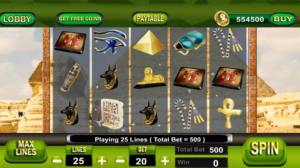 Pharaoh Hot Slots Casino 2 Screenshot 1 