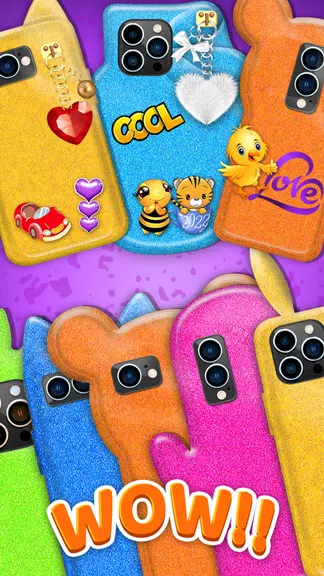 Phone Case Maker: Tie Dye Game Screenshot 4 