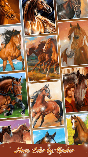 Horse Color by Number Screenshot 1 