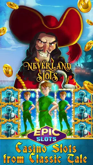 Peter Pan Slots: Epic Casino Screenshot 1 