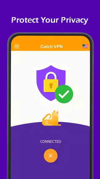 Catch VPN - Unlimited Free VPN & Fast Secure VPN Screenshot 2