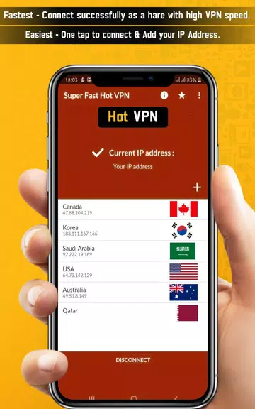 Super Fast Hot VPN-Free Vpn Proxy Master Lite VPN Screenshot 3