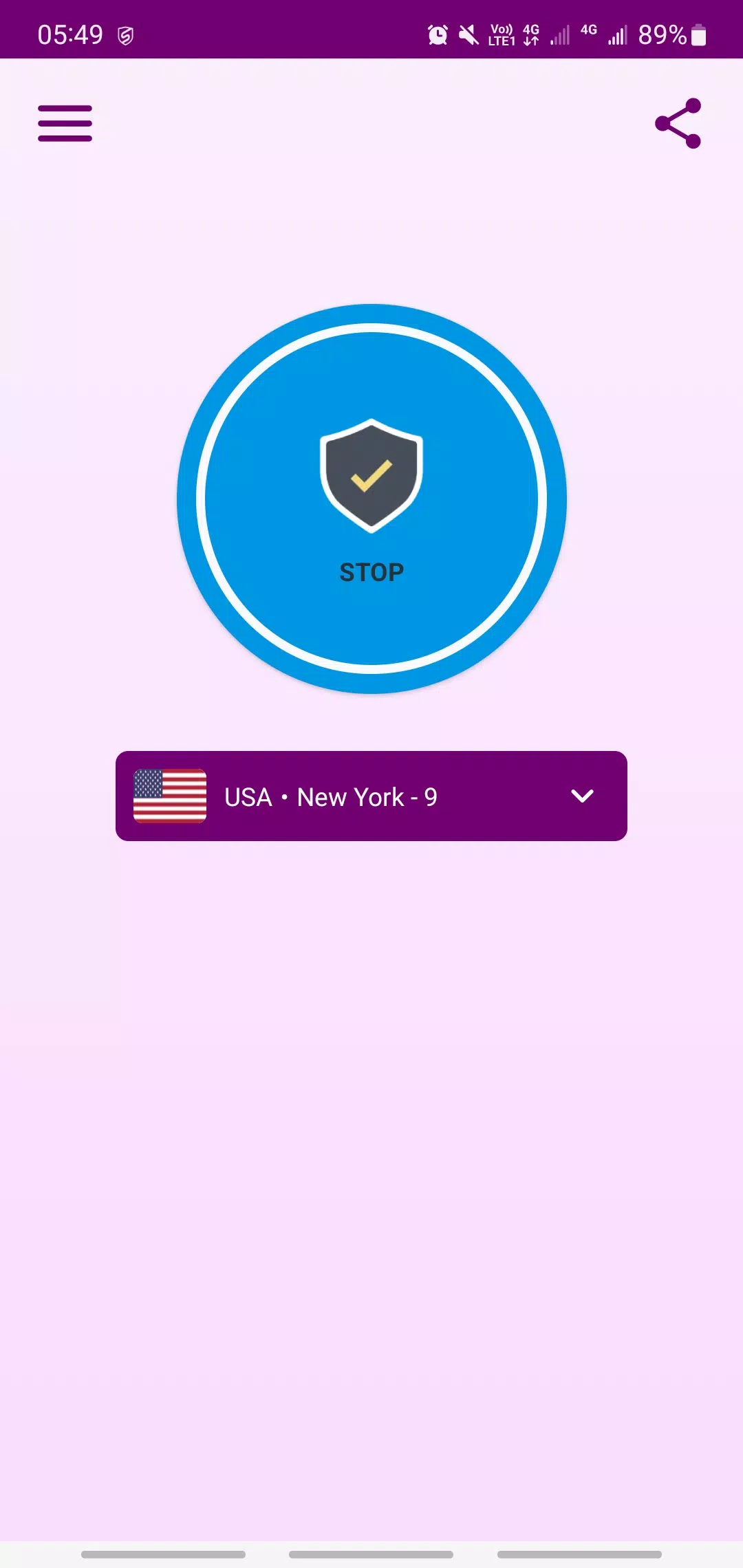 Fast VPN Proxy by SAHAR VPN Screenshot 1