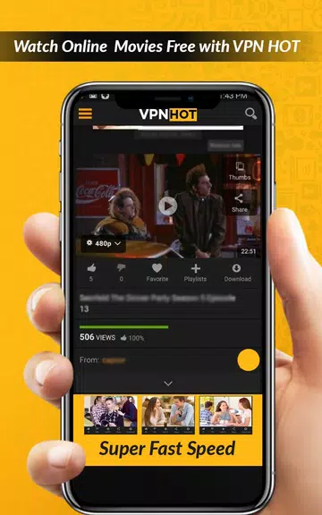 Super Fast Hot VPN-Free Vpn Proxy Master Lite VPN Screenshot 4