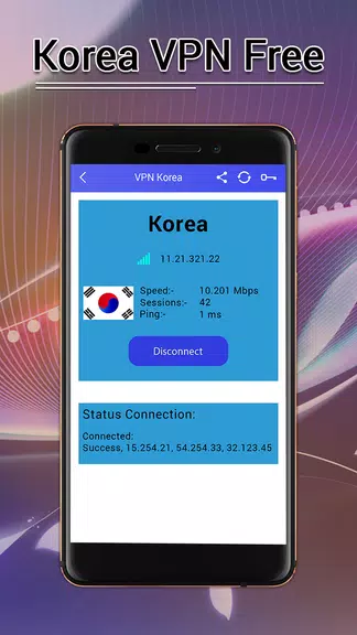 South Korea VPN Free Screenshot 4