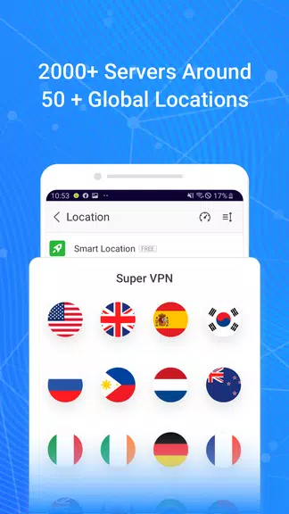 Super VPN - Free, Fast, Secure & Unlimited Proxy Screenshot 3