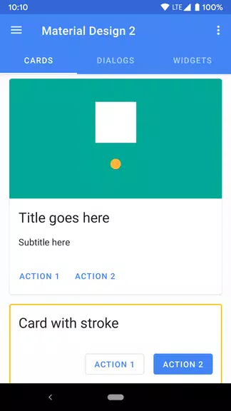 Material Design 2 Screenshot 1