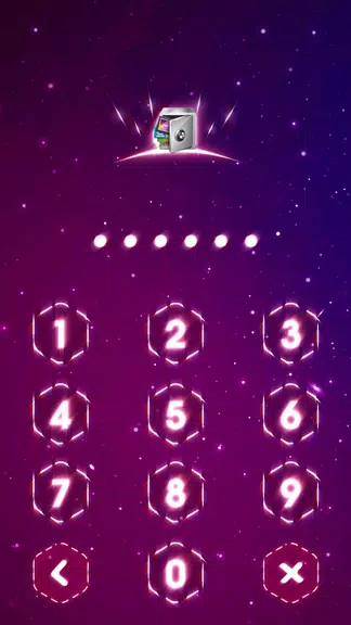 AppLock LiveTheme Dazzle light Screenshot 2 