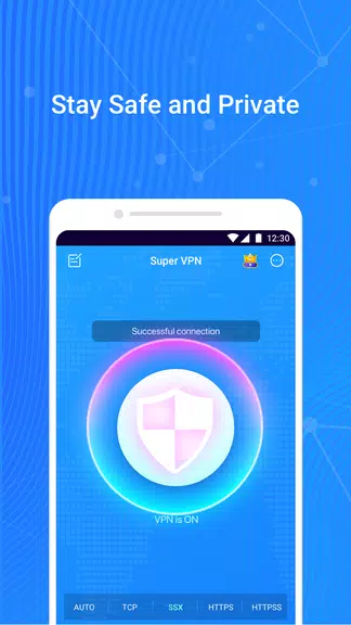 Super VPN - Free, Fast, Secure & Unlimited Proxy Screenshot 1