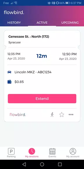 Flowbird Parking Screenshot 4 