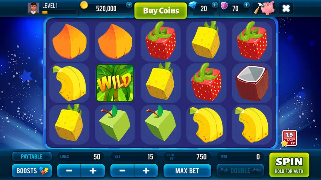 FruitoSlots Jackpot Casino Screenshot 1 