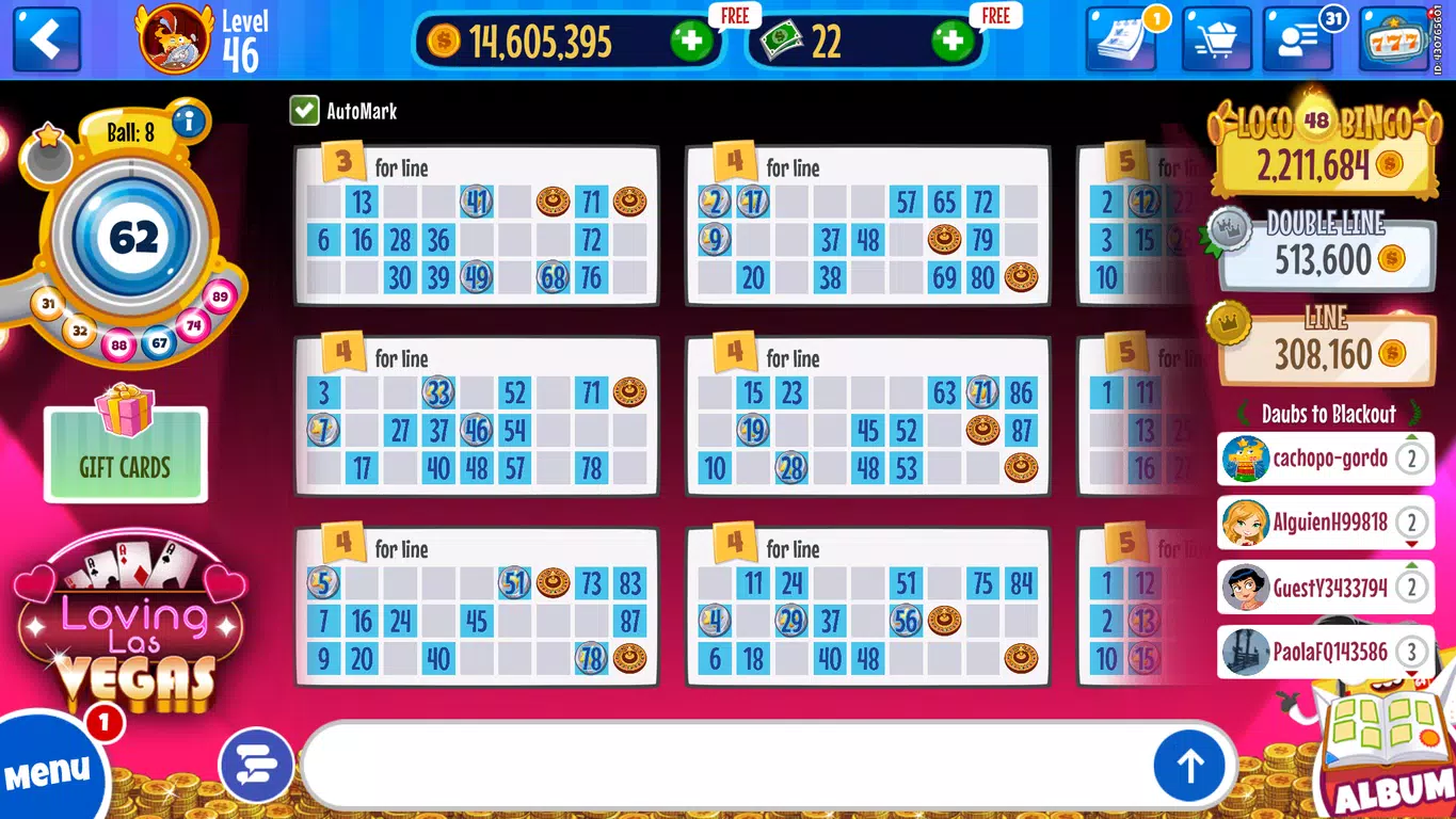 Loco Bingo Tombola Online Screenshot 1