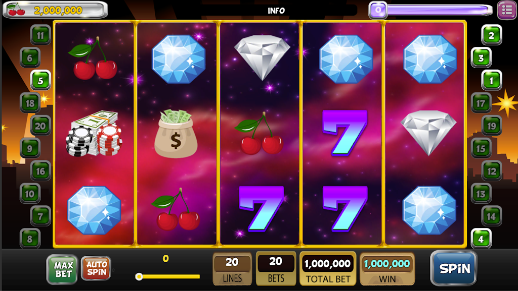 Classic  Wild Vegas Slot Machine 777 Screenshot 3