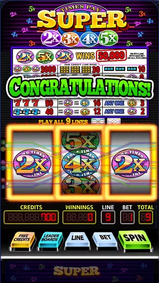 Super Slots- 2 3 4 5 Times Pay Screenshot 1